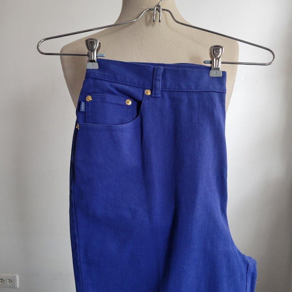 Lauren Jeans Co Ralph Lauren Denim Straight Jeans Women’s High Rise (Size: 16W) - Picture 6 of 11